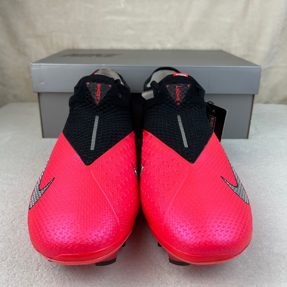 Nike Phantom Vision 2 Elite DF FG Crimson Soccer - Picture 2 of 13